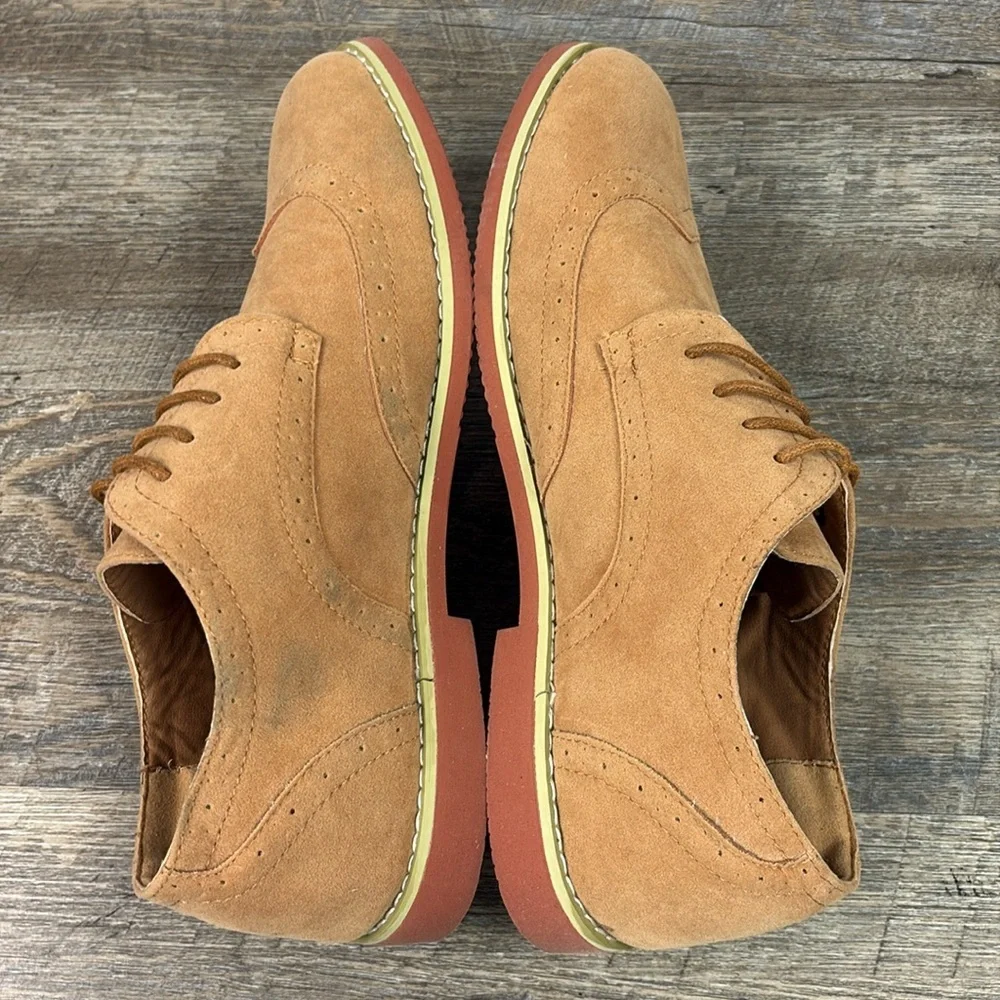 Alberto Fellini DAKOTA 2 Faux Suede Oxfords Size 8.5